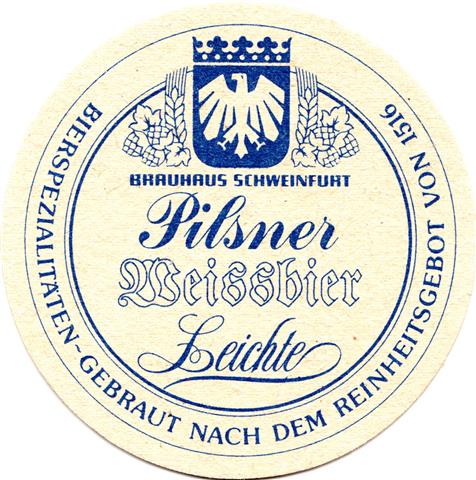 schweinfurt sw-by brauhaus main 2b (rund215-3 biersorten-blau)